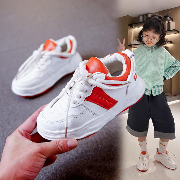 Tenisi casual din piele ecologica - pentru fete si baieti