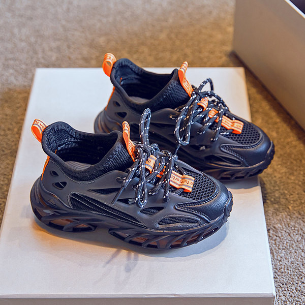 Adidasi copii respirabili cu sireturi pentru fete si baieti