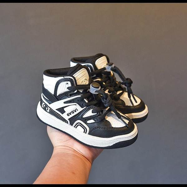 Tenisi antiderapanti pentru copii pentru baieti cu cravate