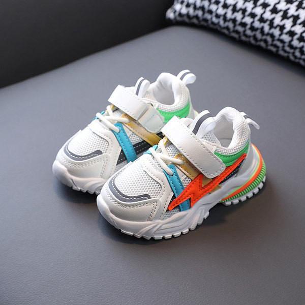 Adidași pentru copii cu velcro și șireturi