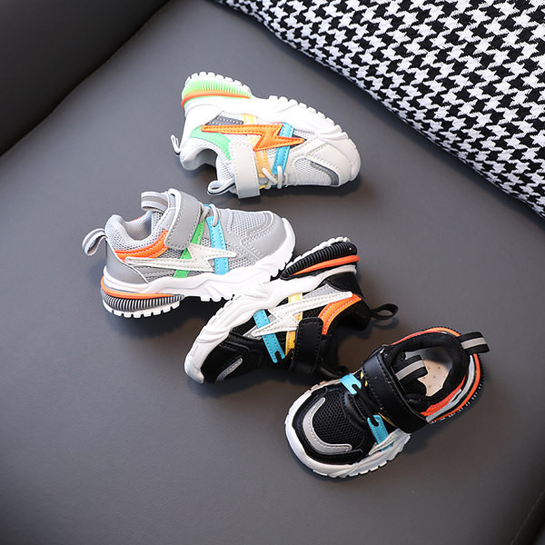 Adidași pentru copii cu velcro și șireturi