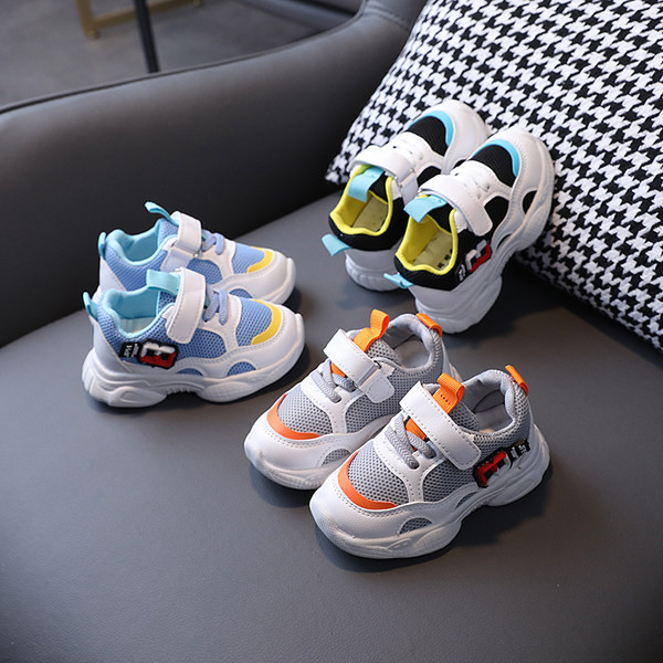 Adidasi copii cu plasa si broderie pentru baieti si fete