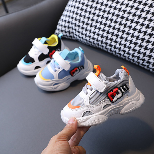 Adidasi copii cu plasa si broderie pentru baieti si fete