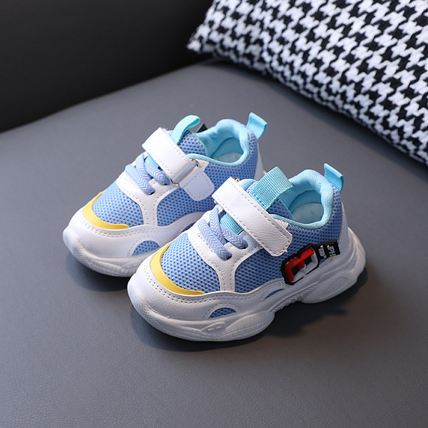 Adidasi copii cu plasa si broderie pentru baieti si fete