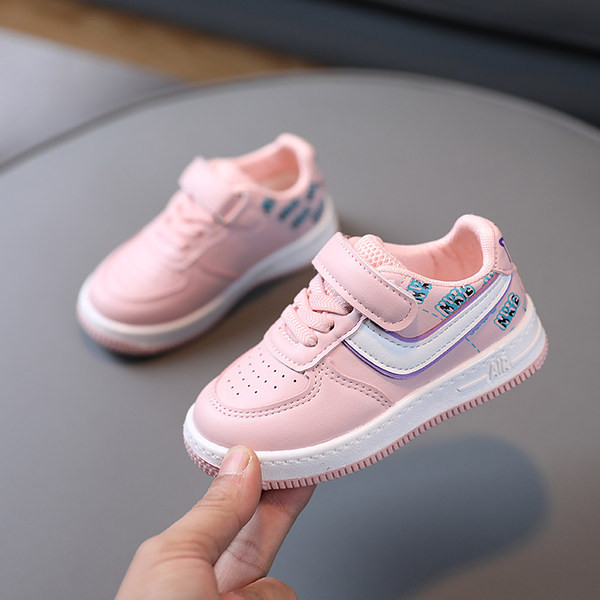 Adidasi copii din piele ecologica cu autocolante