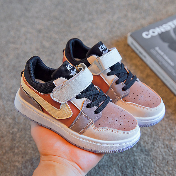 Model nou de adidași de primăvară-toamnă din piele ecologică - pentru fete sau băieți