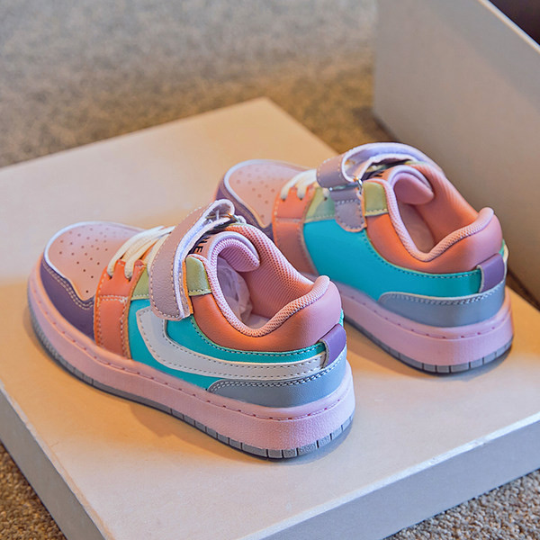 Model nou de adidași de primăvară-toamnă din piele ecologică - pentru fete sau băieți