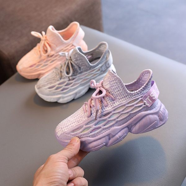 Tenisi casual textile pentru copii pentru fete