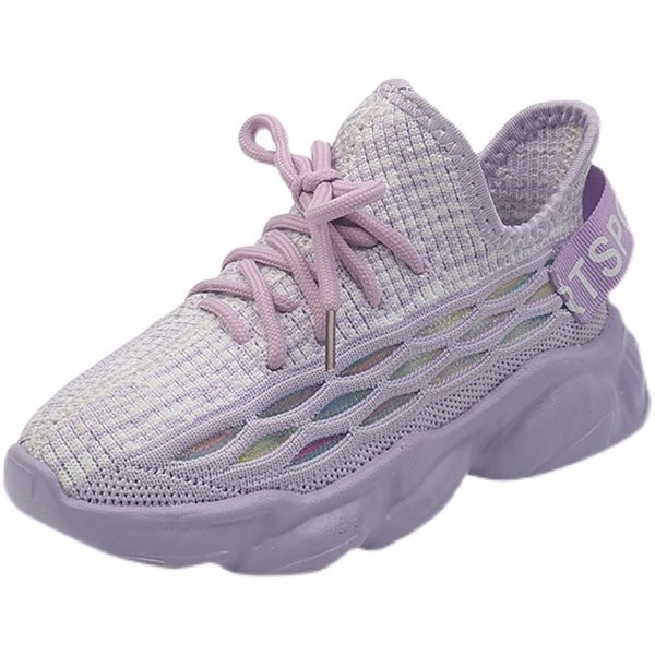 Tenisi casual textile pentru copii pentru fete