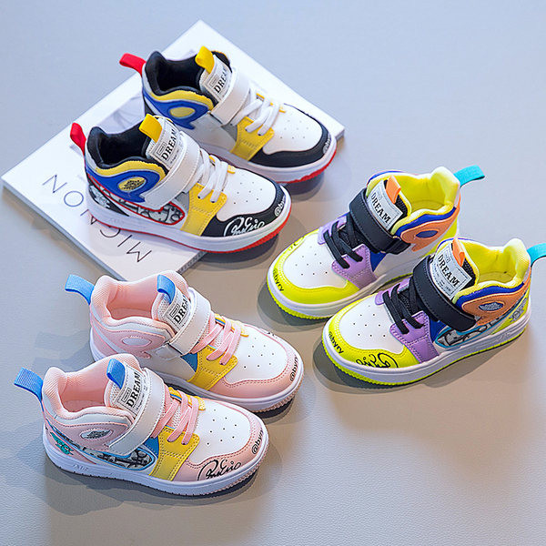 Adidași colorați pentru copii până la gleznă - pentru fete sau băieți