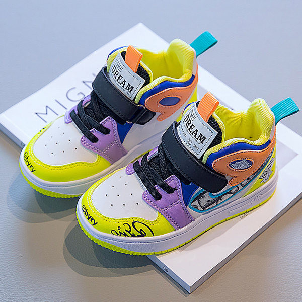 Adidași colorați pentru copii până la gleznă - pentru fete sau băieți