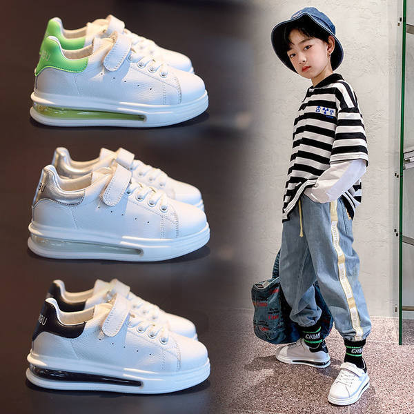 Adidași sport cu talpă plate și șireturi pentru băieți și fete