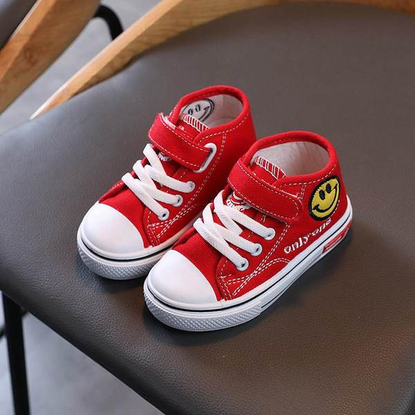 Vaikiški aukšti sportbačiai berniukams su siuvinėjimais ir kaklaraiščiais