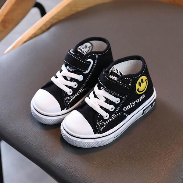 Vaikiški aukšti sportbačiai berniukams su siuvinėjimais ir kaklaraiščiais