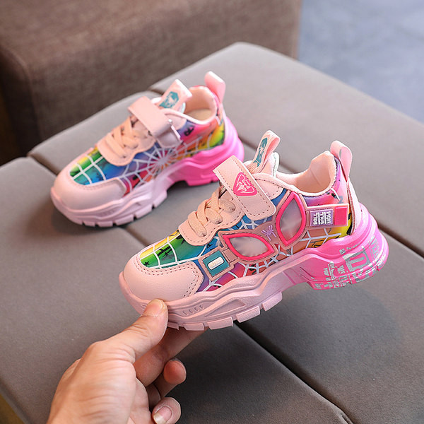 Adidași colorați pentru copii cu autocolant pentru fete și băieți