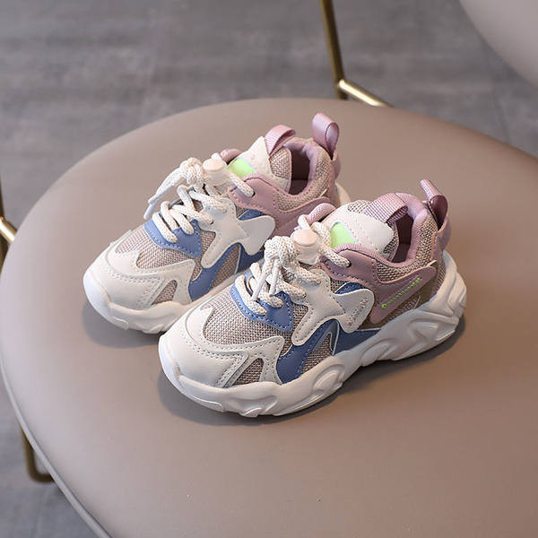 Adidasi copii cu talpa aspra pentru baieti cu sireturi