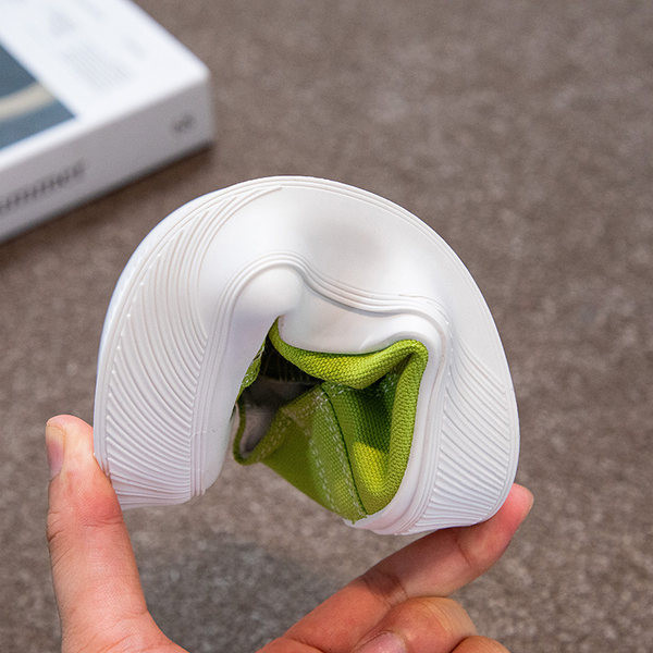 Adidași textile pentru copii cu inscripție - fără cravate