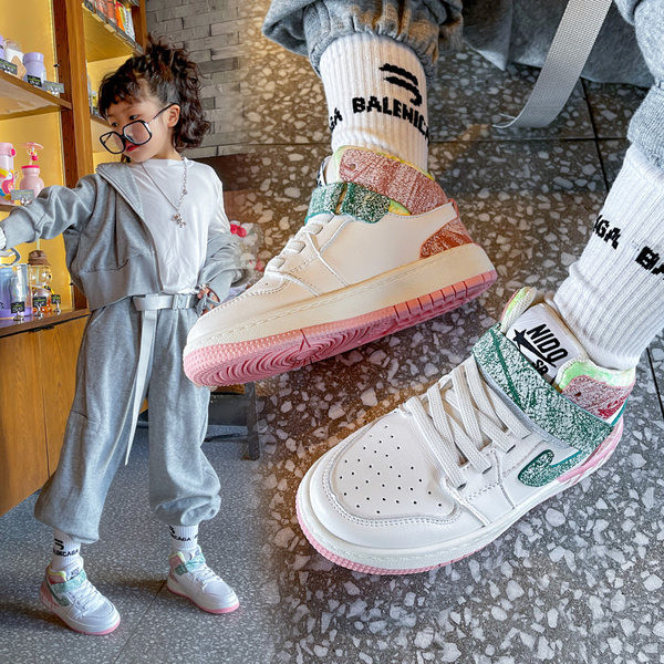 Tenisi moderni pentru copii până la gleznă