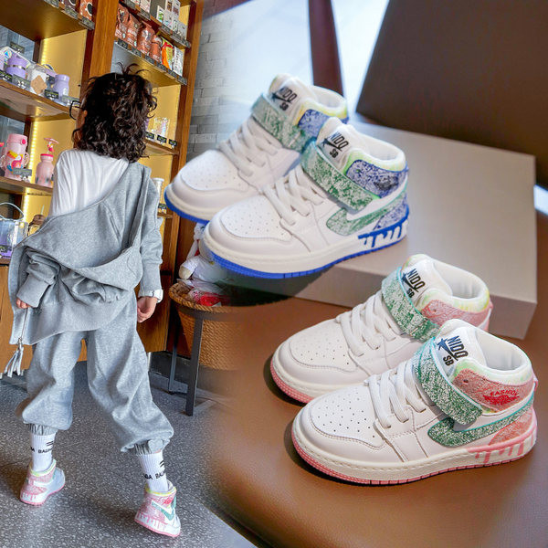 Tenisi moderni pentru copii până la gleznă