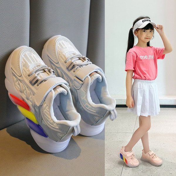 Casual αθλητικά παπούτσια με velcro κούμπωμα και κορδόνια