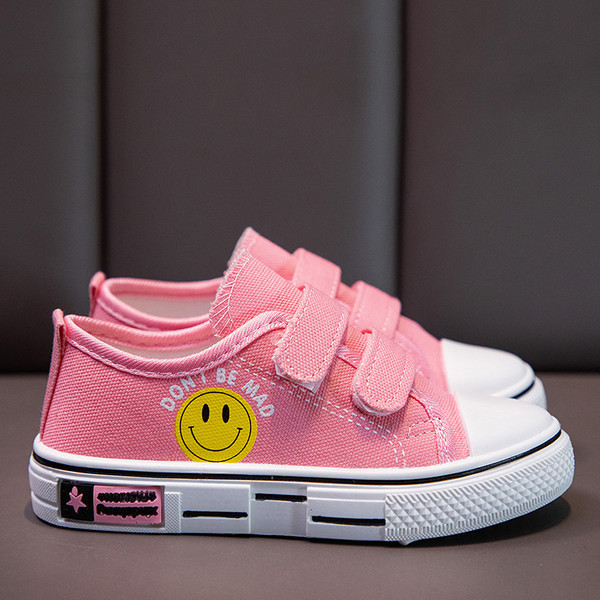 Μοντέρνα αθλητικά παπούτσια για κορίτσια και αγόρια με velcro και κέντημα