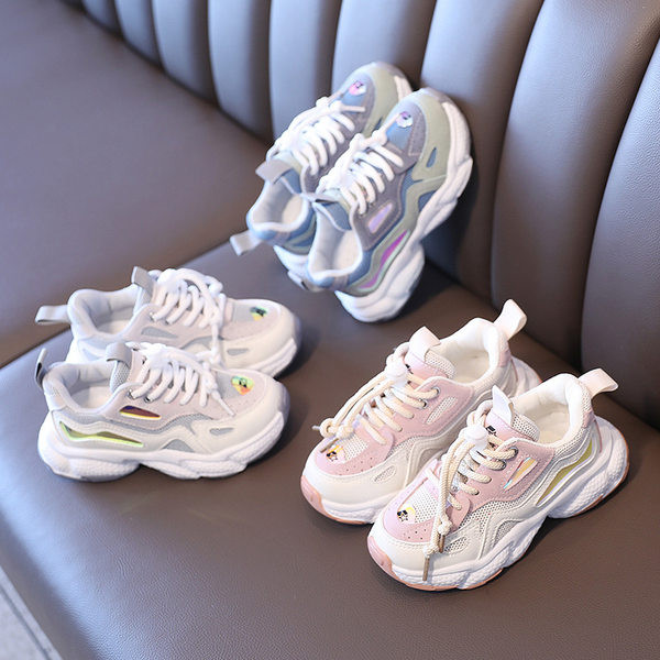 Σύγχρονα παιδικά αθλητικά παπούτσια για κορίτσια και αγόρια με κορδόνια