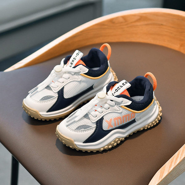 Παιδικά αναπνεύσιμα αθλητικά παπούτσια με κορδόνια