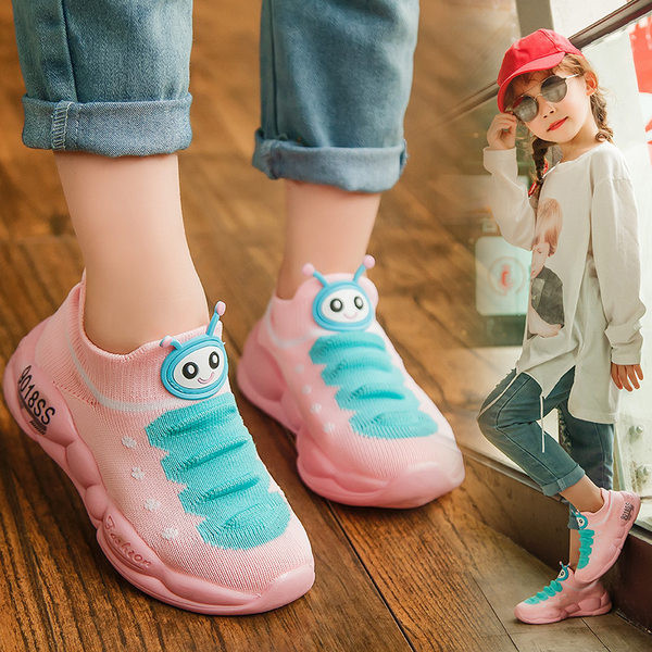 Παιδικά μοντέρνα αθλητικά παπούτσια χωρίς κούμπωμα για αγόρια και κορίτσια