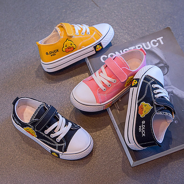 Ležerne tekstilne tenisice s vezom za dječake i djevojčice