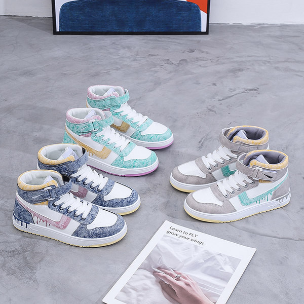 Νέο μοντέλο παιδικά  αθλητικά παπούτσια με κορδόνια - για αγόρια