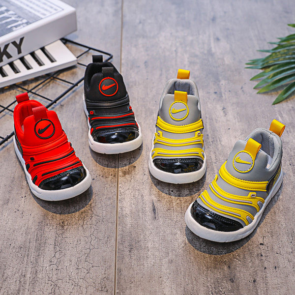 Παιδικά μοντέρνα αθλητικά παπούτσια με επίπεδη σόλα χωρίς στερέωση