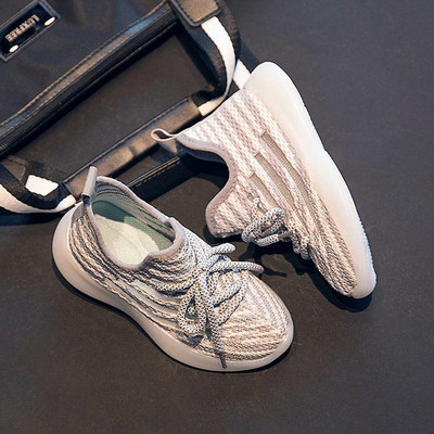 Παιδικά υφασμάτινα αθλητικά παπούτσια με κορδόνια για κορίτσια