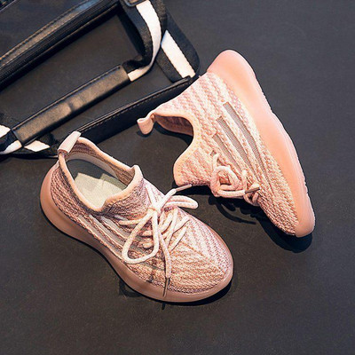 Παιδικά υφασμάτινα αθλητικά παπούτσια με κορδόνια για κορίτσια