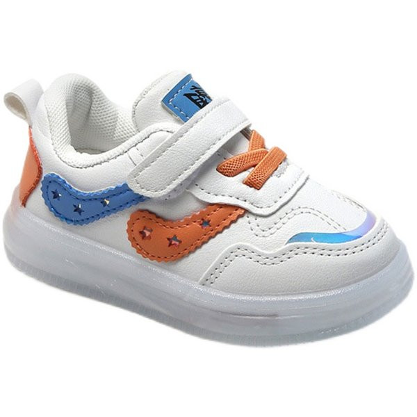 Ležerne dječje kožne tenisice sa svjetlećim đonom za dječake ili djevojčice