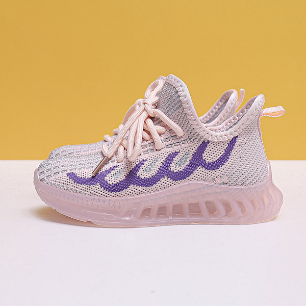 Υφασμάτινα αθλητικά παπούτσια άνοιξη-φθινόπωρο με κορδόνια για παιδιά