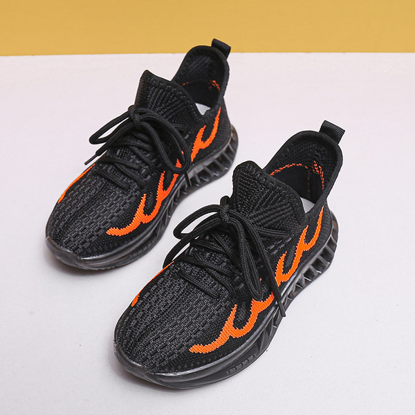 Υφασμάτινα αθλητικά παπούτσια άνοιξη-φθινόπωρο με κορδόνια για παιδιά