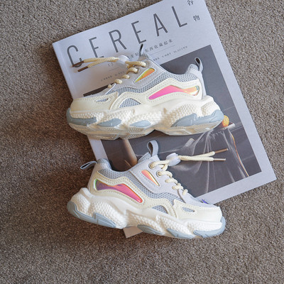 Αθλητικά και casual παπούτσια με τραχιά σόλα για κορίτσια