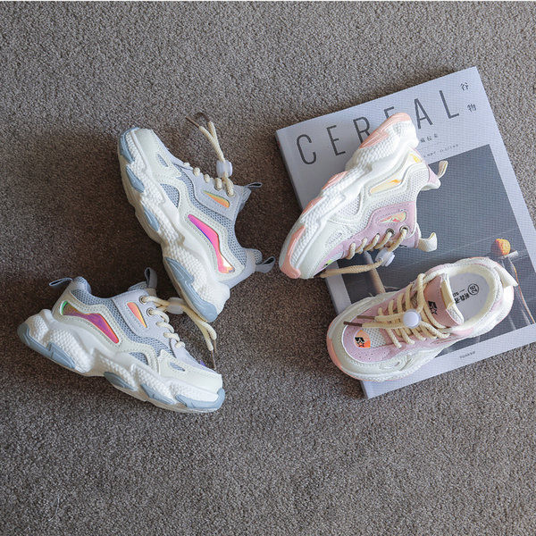 Αθλητικά και casual παπούτσια με τραχιά σόλα για κορίτσια