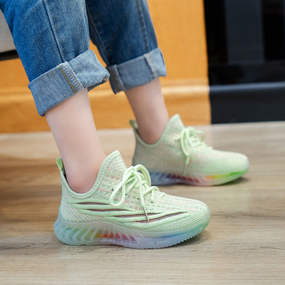 Dječje tekstilne tenisice s potplatom u boji