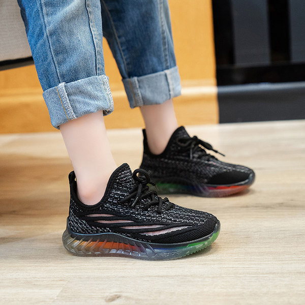 Dječje tekstilne tenisice s potplatom u boji