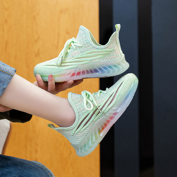 Dječje tekstilne tenisice s potplatom u boji