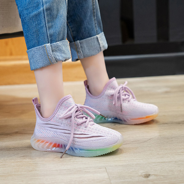 Dječje tekstilne tenisice s potplatom u boji