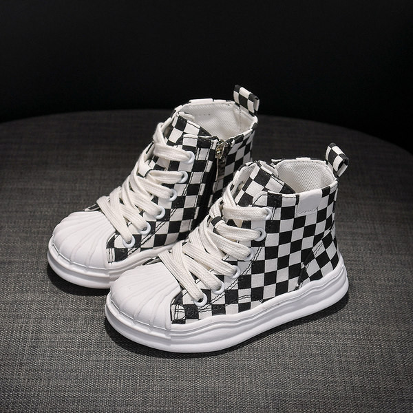 Παιδικά αθλητικά παπούτσια καμβά για κορίτσια με επίπεδη σόλα