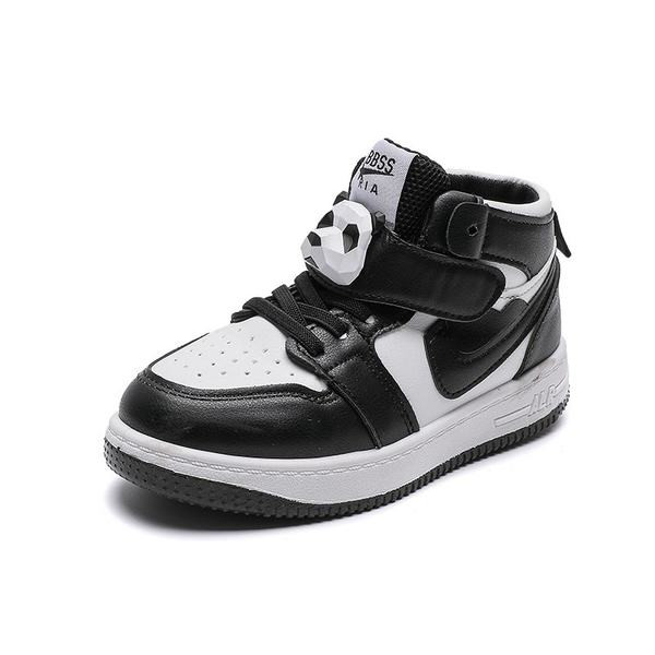 Παιδικά αθλητικά παπούτσια με κορδόνια και επίπεδη σόλα - δύο χρώματα