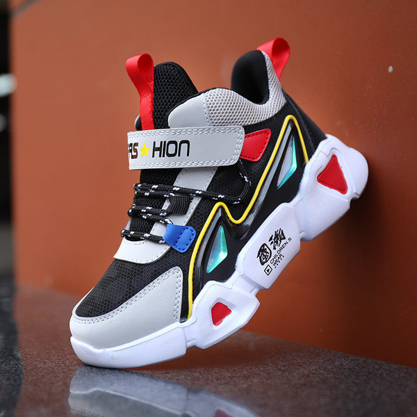 Παιδικά μοντέρνα αθλητικά παπούτσια με επιγραφή για αγόρια και κορίτσια