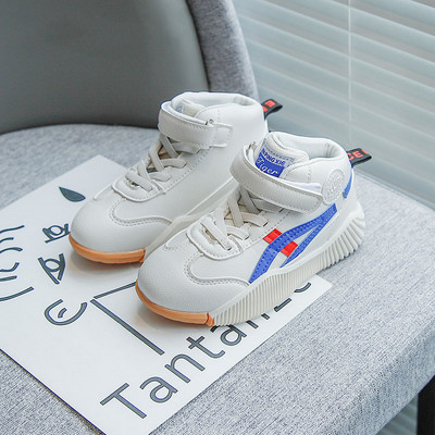 Παιδικά μοντέρνα αθλητικά παπούτσια για αγόρια με επίπεδη σόλα