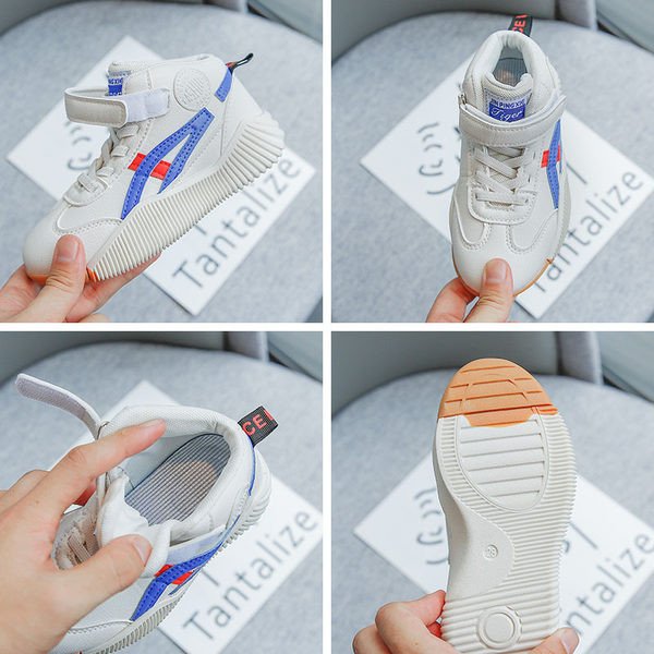 Παιδικά μοντέρνα αθλητικά παπούτσια για αγόρια με επίπεδη σόλα