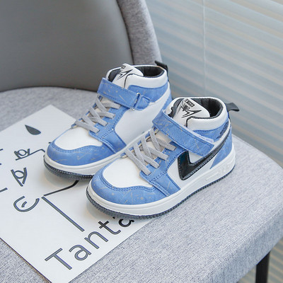 Κομψά παιδικά πάνινα παπούτσια από οικολογικό δέρμα για αγόρια