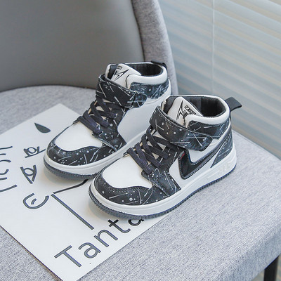 Κομψά παιδικά πάνινα παπούτσια από οικολογικό δέρμα για αγόρια