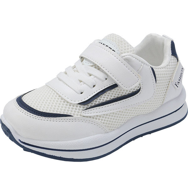 Μοντέρνα παιδικά πάνινα παπούτσια με δίχτυ για αγόρια